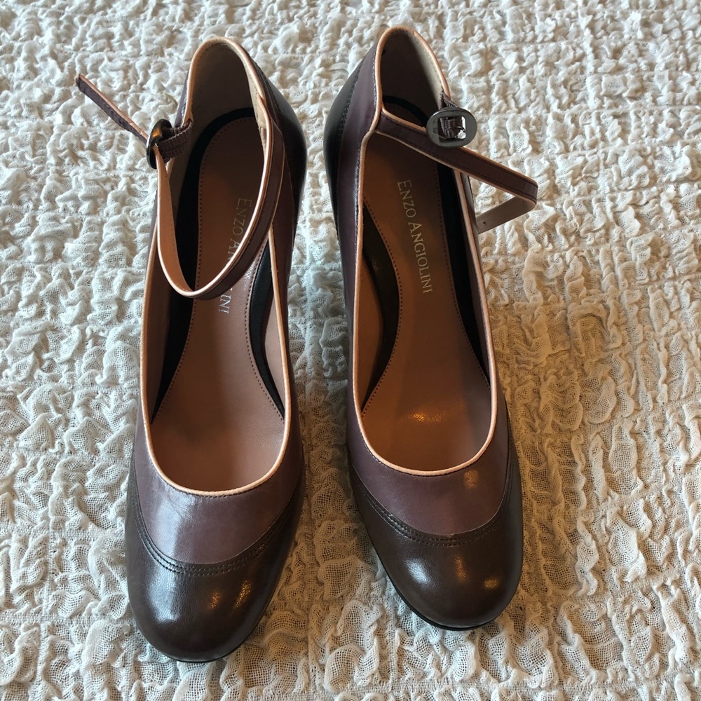 New Enzo Angiolini Mary Jane heels